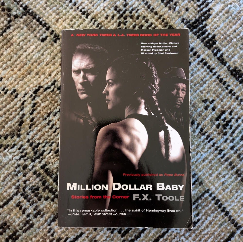 Million Dollar Baby Book by F.X. Toole